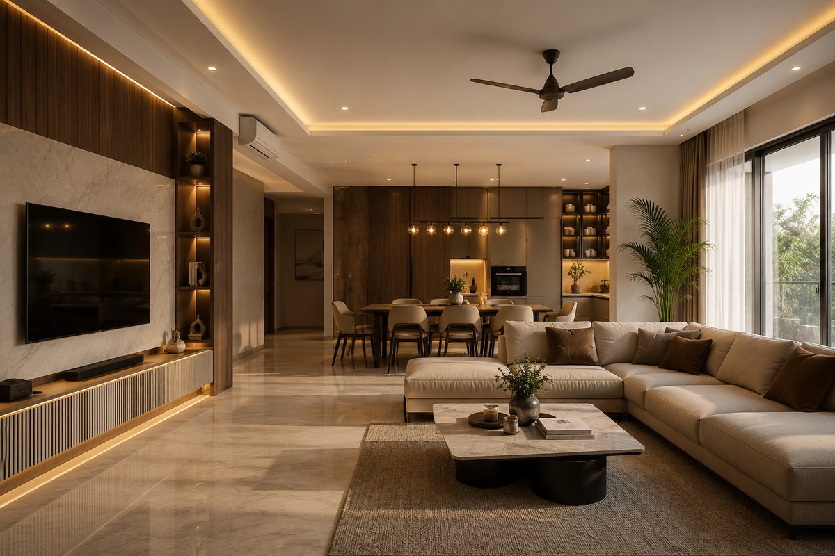 Complete home interior